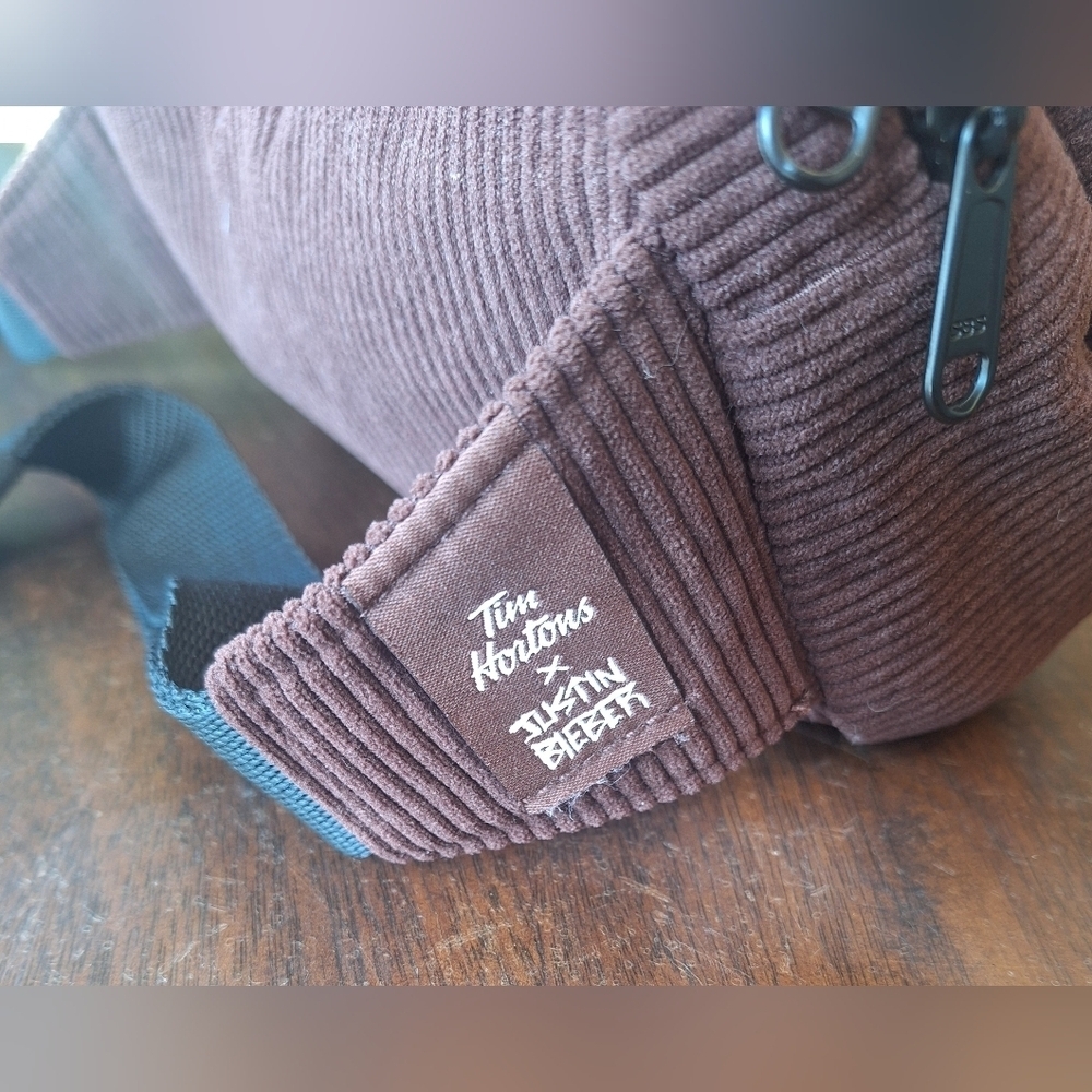 Tim Hortons/Justin Beiber Belt Bag NWOT - Picture 3 of 5